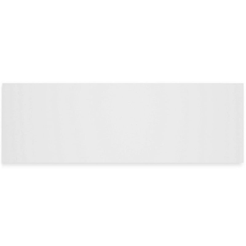 61-Inch White Home Office Desk with Drawer and Storage Cabinet No Hardware Design